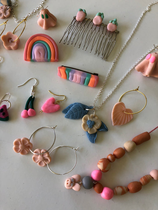 Jewellery Holiday Workshop. 29th Jan. Ages 8-13yrs. Polymer Clay Jewellery