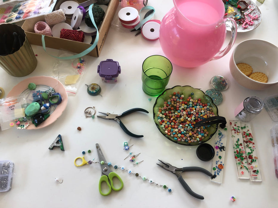 Jewellery Workshop. Ages 8-13yrs. Monday after school ->5pm . Feb-Mar'25